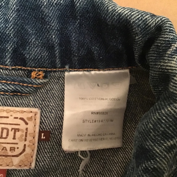 Schmidt Jean Jacket Size Large Womens - Picture 4 of 10